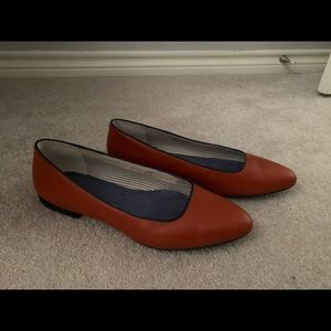 Camper flats, orange, size 39/9